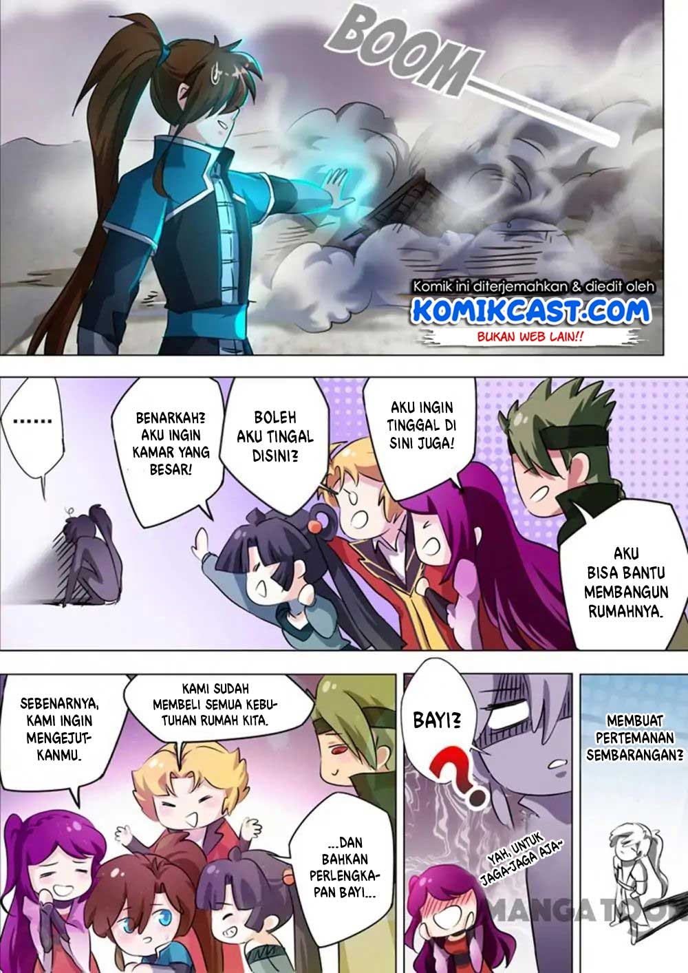 Spirit Sword Sovereign Chapter 168 Bahasa Indonesia